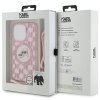 Karl Lagerfeld KLHMP15LHCKCKLCP iPhone 15 Pro 6.1 różowy/pink hardcase IML Crossbody Monogram Karl & Choupette Head MagSaf